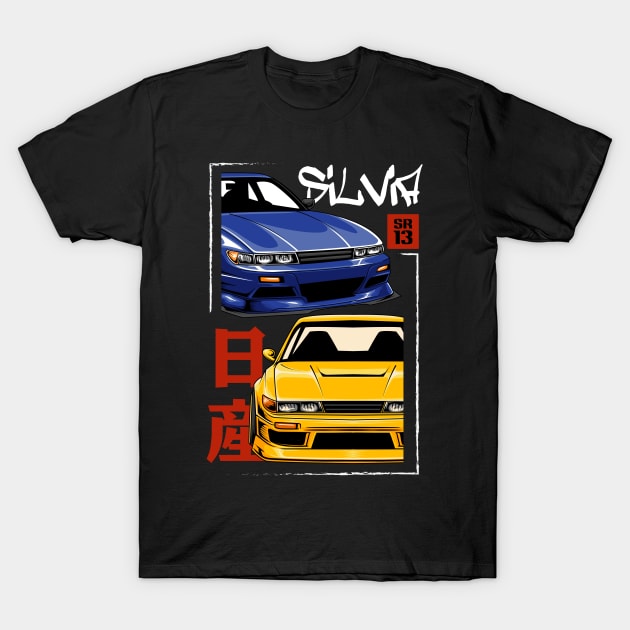 Silvia SR13 T-Shirt by Harrisaputra